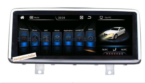 10.25 pollici 1080P Android Car DVD GPS Car Stereo Radio Audio multimediale Navigazione Navi Player per BMW 1 serie 2 serie F20 F21