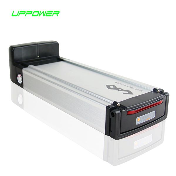 

us eu no tax aluminium case 48v 15.6ah samsung/lg lithium ion ebike battery rear rack 48v 750w electric bike battery with rack