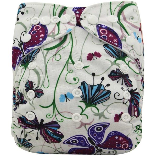 

baby cloth diapers brand washable reusable dipaers fitted for baby girls and boys adjustable snap  cloth pocket diapers