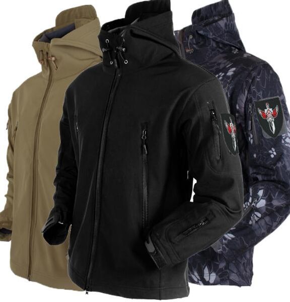 

outdoor new men's jacket windproof waterproof ski suit plus velvet warm outerwear coat jacket, Black