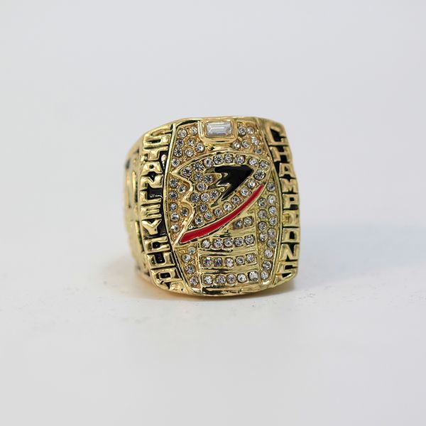 

2007 anaheim duck championship ring set fans ring set, Golden;silver