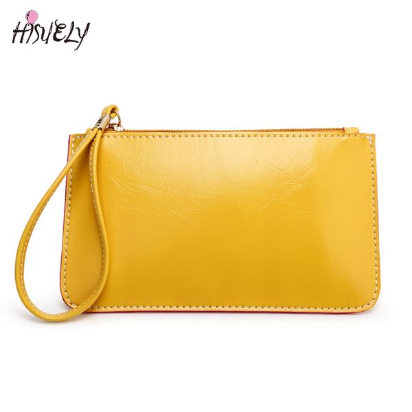 

2018 summer new women day clutches wristlets fashion candy color phone coin purse ladies casual clutch for female 5 colors