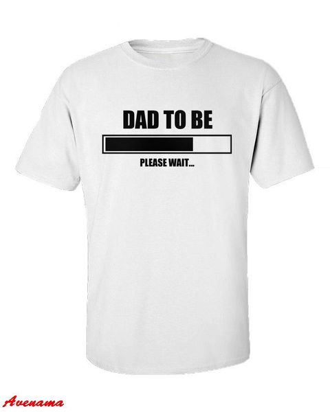 Dad To Be Loading Mens Funny Unisex T-Shirt