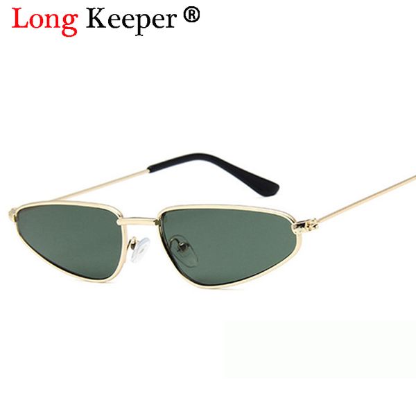 

long keeper 2018 retro cat eye sunglasses women vintage brand designer cat eye sun glasses for female ladies uv400, White;black