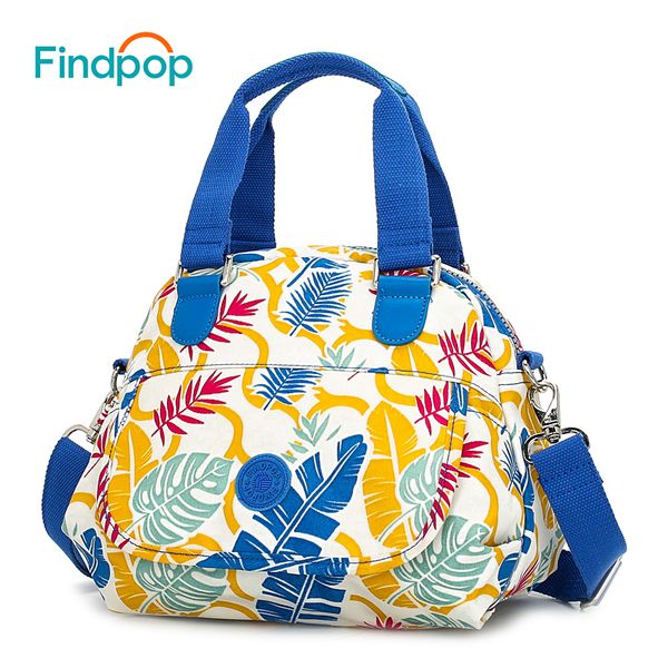 

findpop цветы печати crossbody сумки для женщин сумка 2018 новый shell crossbody сумки водонепроницаемый холст bolsa feminina