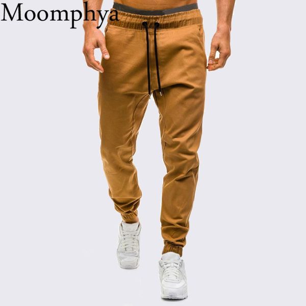 

2018 мужчины бегунов брюки тощий повседневные брюки мужчины хип-хоп уличная высокое качество длинные эластичные мужские брюки мужские бегуно, Black