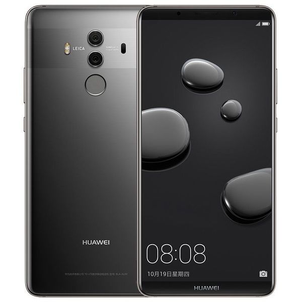 

original huawei mate 10 pro 4g lte cell phone 6gb ram 128gb rom kirin 970 octa core android 6.0" 20mp nfc fingerprint id smart mobile p