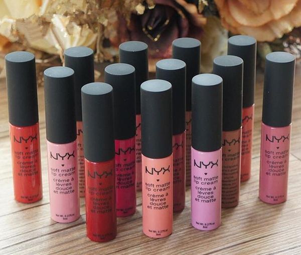 Acheter Nyx Doux Mat Rouge à Lèvres Crème à Lèvres Nyx Maquillage Charmant Vintage Longue Durée Daily Party Marque Brillant Maquillage Rouge à Lèvres