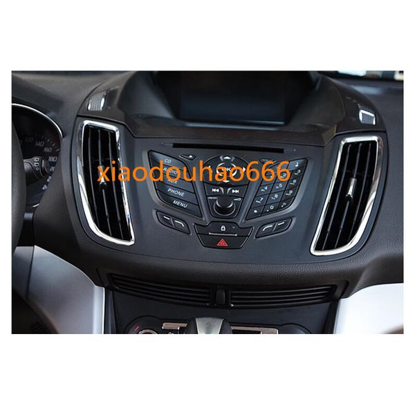 For Ford Kuga 2013 2014 2015 2016 Car Abs Chrome Switch Vent
