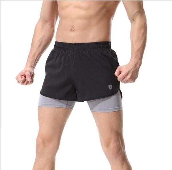 

pattern stitching color coolmax quick dry men shorts compression tights stretch shorts men casual shorts, White;black