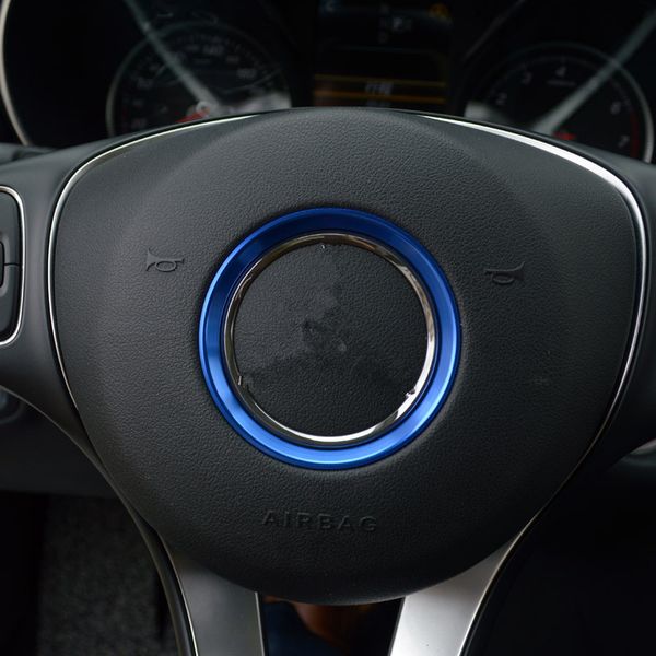 Steering Wheel Decorative Ring For Benz A C E Class Glk Gla Cla Glc Gle Steering Wheel Metal Decorative Ring Girly Car Interior Decorations Girly