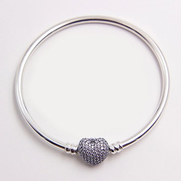 bracciale pandora cuore in pave bracciale pandora cuore in pave