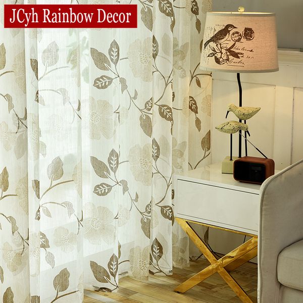 

peony line sheer curtains for bedroom voile tulle curtains for kitchen window living room rideau voilage vliegengordijn