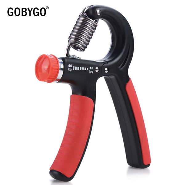

gobygo 10-60kg adjustable heavy gripper fitness hand exerciser grip fatgrip wrist increase strength spring finger pinch carpal
