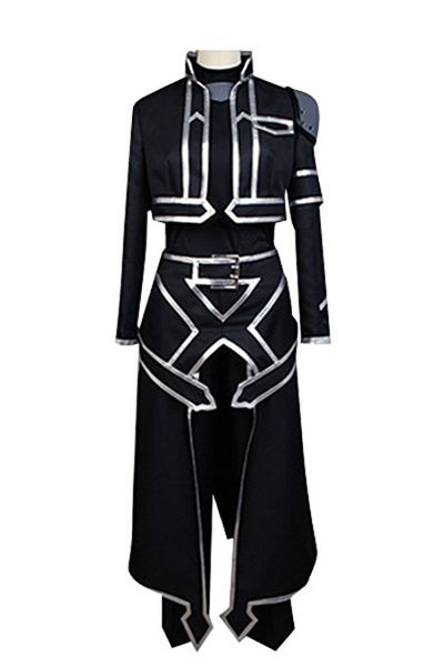 

sword art online kazuto kirigaya alfheim cosplay costume, Black