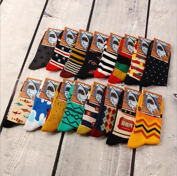 

men's socks brand elite long coon socks novelty personality long fashion socks for happy men summer style, Black