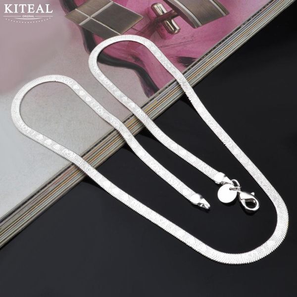 

kiteal new gentlewoman necklace chains i love younecklace 20inch*0.4cm fashion style maxi colar bijoux femme, Silver