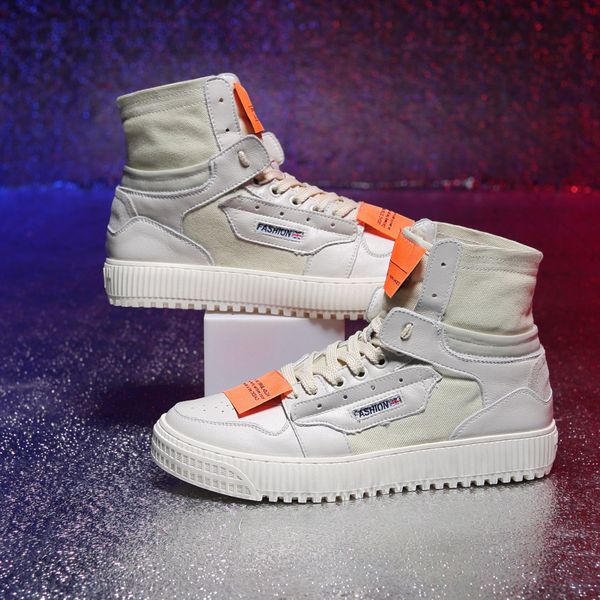 

factory direct sales hot sales CS001 Autumn winter high shoes mens Leather boots 2018 new fashion flat bottomed heavy leather Martin boots