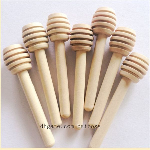 

8cm/10cm/15cm/16cm long mini wooden honey stick honey dippers party supply spoon stick honey jar stick ing