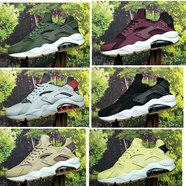

air huarache id custom ultra mens womens running shoes for men women navy blue tan huaraches sneakers huraches brand hurache 2018 trainers