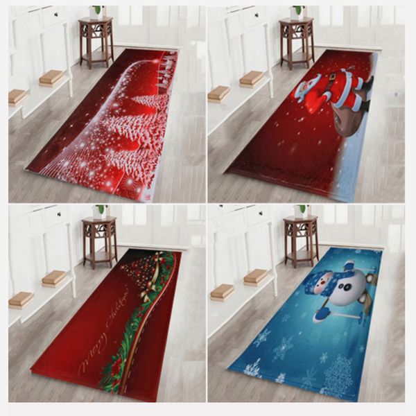 Home Textile Kitchen Door Living Room Bathroom Mat Christmas Mat