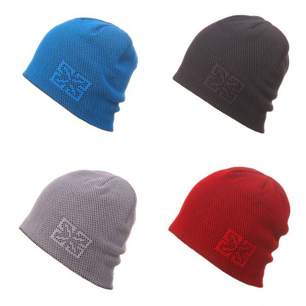 

autumn and winter new outdoor ski hat hunting fishing hiking hiking hat men and women windproof breathable warm knit, Black;white