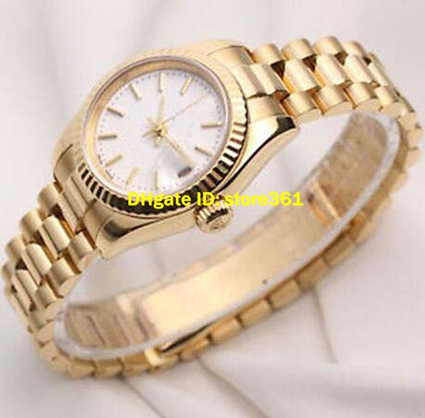 

Завод поставщик роскошные часы Сапфир ААА 26мм 179178 18K желтое золото