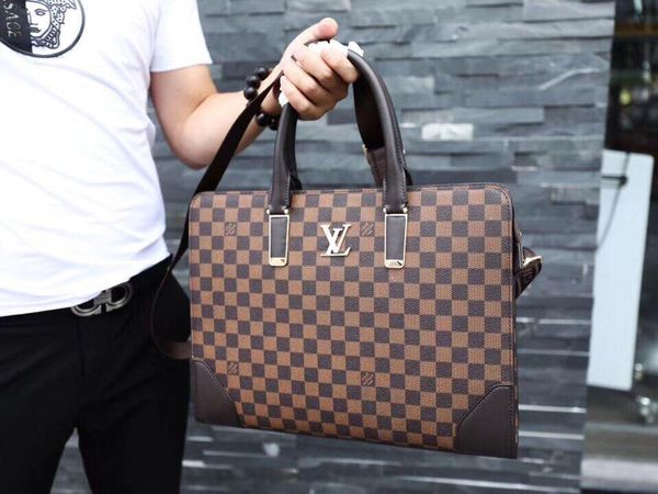 

Luxury women 039 de igner leather detail with comfortable back carrying briefca e men 039 houlder bag computer bag