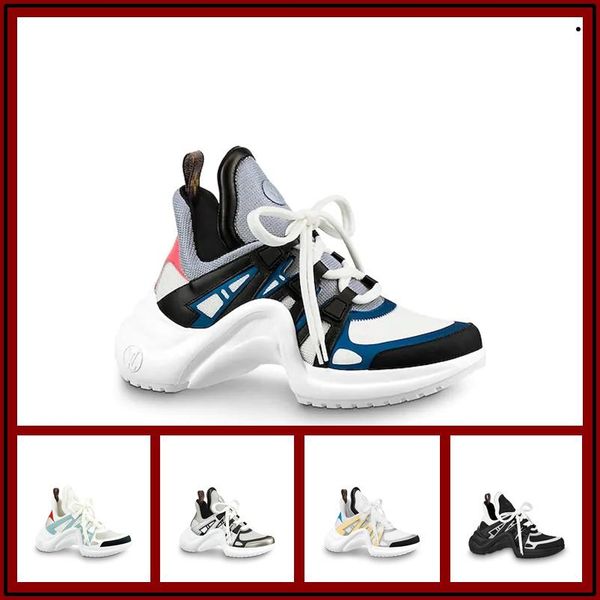 

Luxury brand original box archlight man ca ual hoe woman neaker de igner mixed color tpu ole race runner grandpa hoe