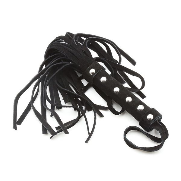 

bondage genuine leather whip small games flogger restraint fetish training whip for couple