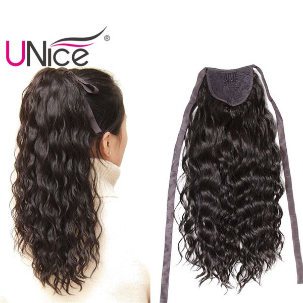 Unice Hair Brazilian Hair Ponytails 100 Human Hair Extensions