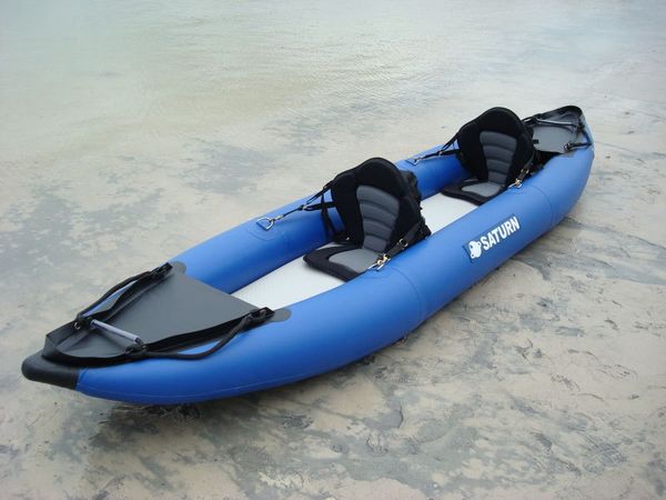 

2-people heavy-duty expedition inflatable kayaks gtka370