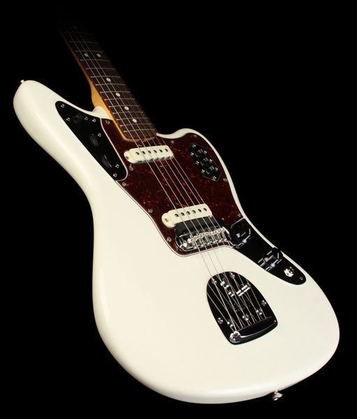 

Cu tom jazzma ter deluxe olympic white jaguar electric guitar p90 pickup red tortoi e pickguard vintage klu on tuner floating tremolo