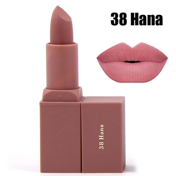 

miss rose vitamin e moisture lipstick waterproof 7 colors non-smell nude matte lipstick for pregnant women batom matte ms082