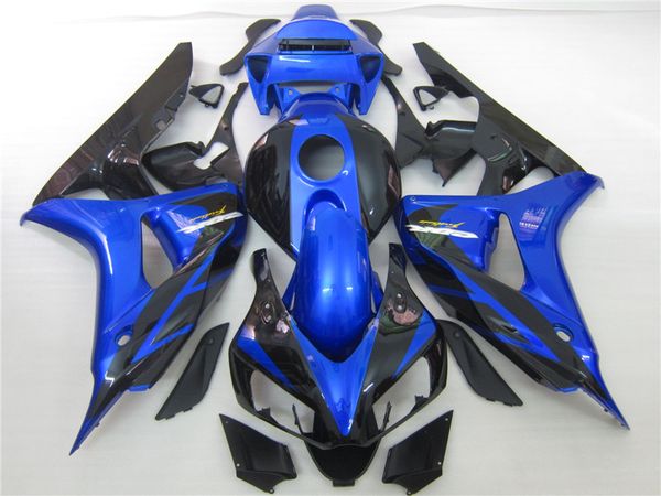 

custom fairings for honda cbr1000rr 2006 2007 blue black injection molding fairing kit cbr 1000 rr 06 07 jk36