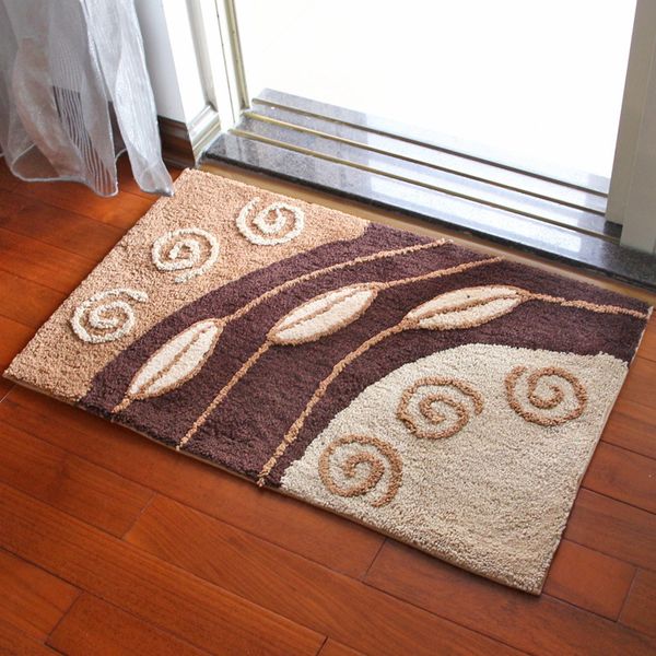 Flocking Non Slip Mat Indoor Outdoor Doormat Large Small Inside