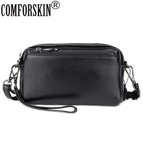 

comforskin bolsos mujer luxurious cowhide leather feminine messenger bags 2018 new arrivals practical flap bags