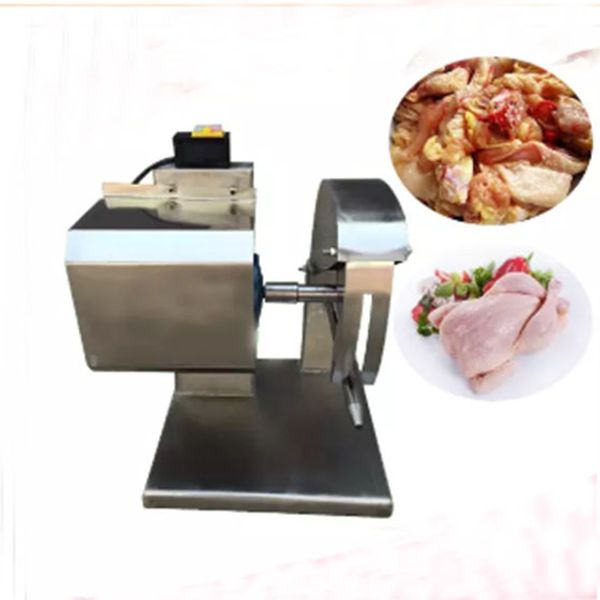110/220 V Tavuk Gıda İşleme Ekipmanları Kesici Kesme Makinesi Ticari Kanatlı Testere Kesim Evi Et Dükkânı