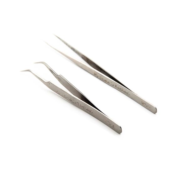 

100% brand new stainless steel anti-static eyelash tweezers superhard for fake eyelash extension tool tweezer