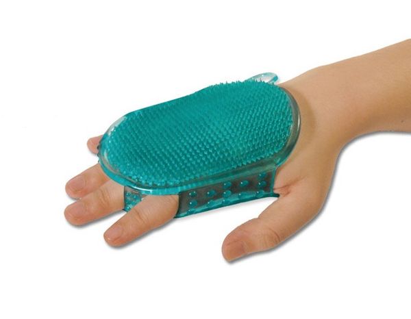 

manual scalp massagers brush hair head massager scalp stress relax mint green
