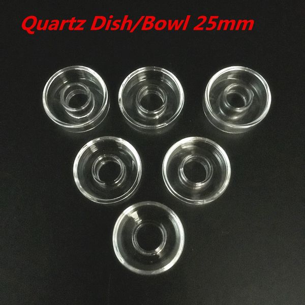

wholesale price)quartz dish for dualiti hybrid titanium/quartz nail with quartz bowl durable and good taste from quartz dish in stock