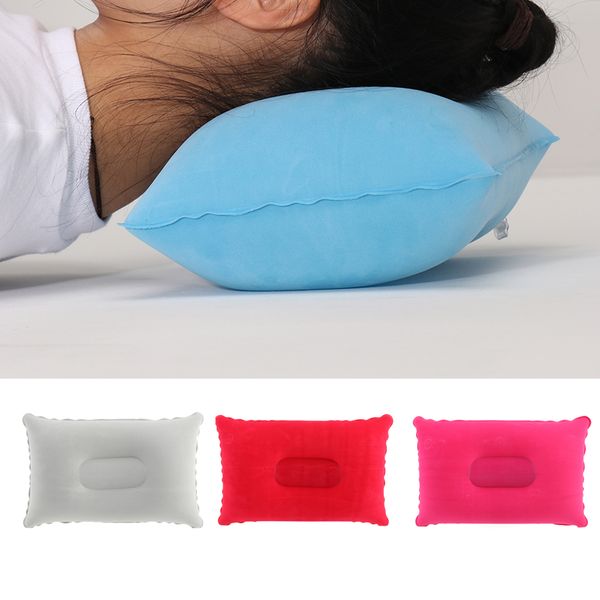 

5 colors portable mini travel pillow ultralight air inflatable pillow outdoor camping travel soft pillow