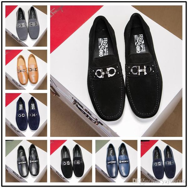 

Top Luxury Men's Dress Shoe Rivets Patchwork Slip-On Platform Height Increasing Shoes Genuine Leather Sequin Lace-Up Tassels Formal Dr