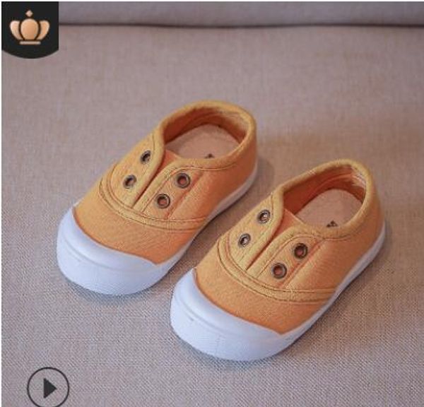 

2019 fall children's candy canvas shoes, children's running shoes, running shoes