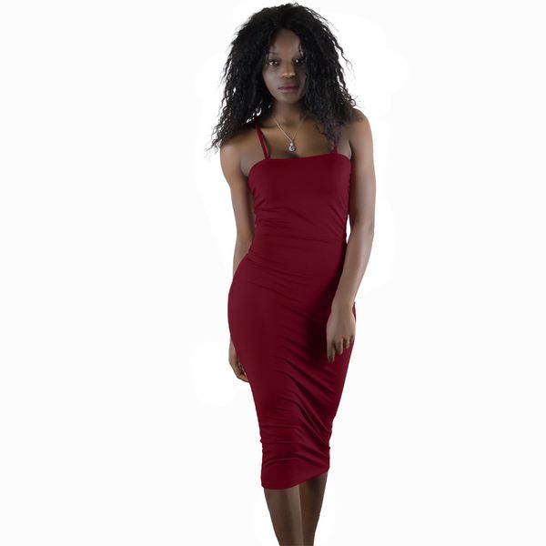 

New Fashion Sexy Casual Skinny Dresses Women Summer Solid Black White Party Club Dress Size S-XL