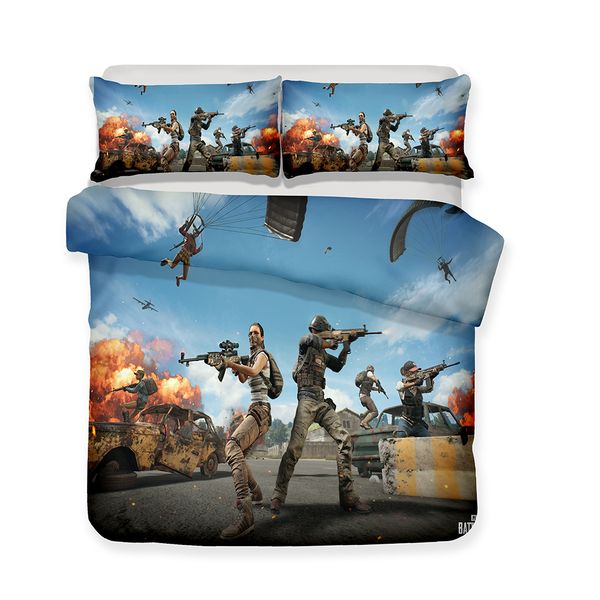 3d Printed Bedding Game Pubg Bedding Sets Duvet Cover Set