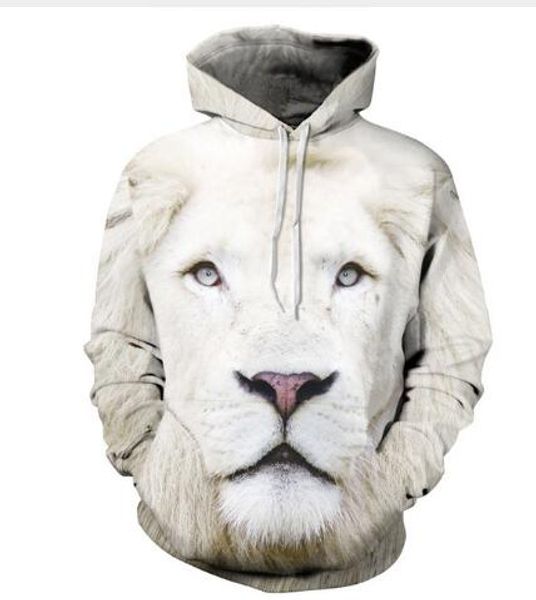 

o-neck 3d print pullover hoodies men fashion long sleeve o-neck pockets hooded sweatshirts loose hoodie regular, Black