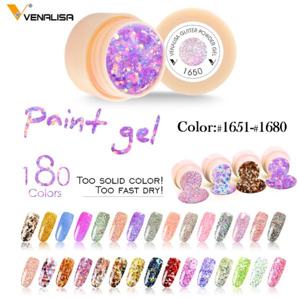 

new arrival painting gel starry colors nail gel professional supply uv led soak off paint gel polish color, Red;pink