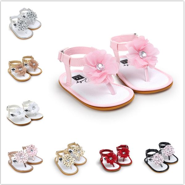 

Baby First Walkers Toddler Shoes 10 цветов Kids Baby Soft PU Lace Flower Lovely Sandals Детские новорожденные ботинки Бесплатная доставка B0059