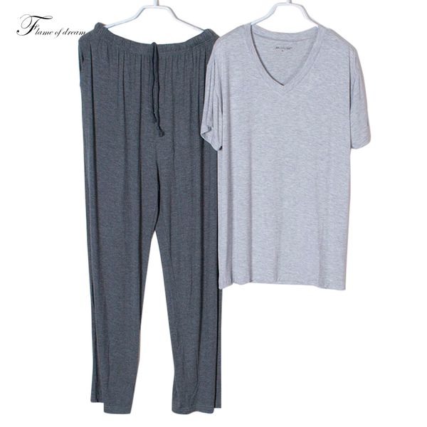 

modal material pijamas hombre nightwear man pijamas hombres pajamas men men pajama man clothing set d115, Black;brown